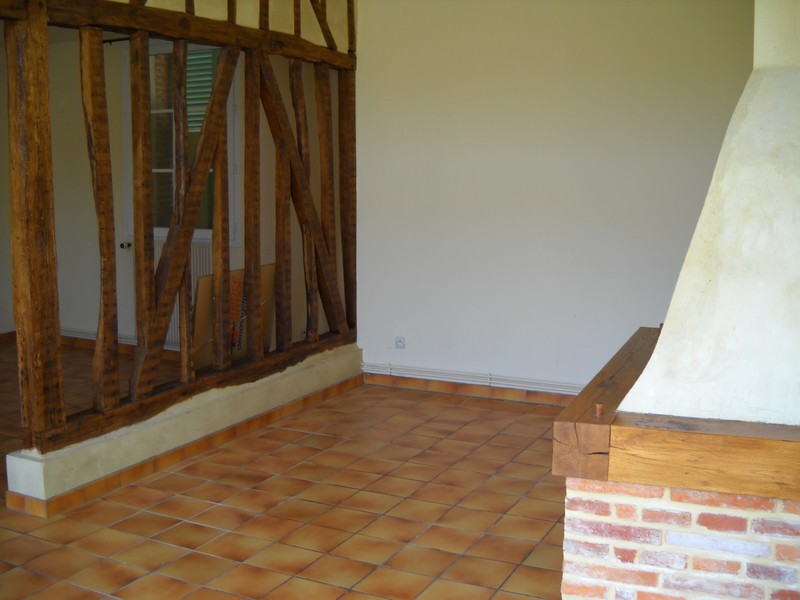 Carrelage ancien marron