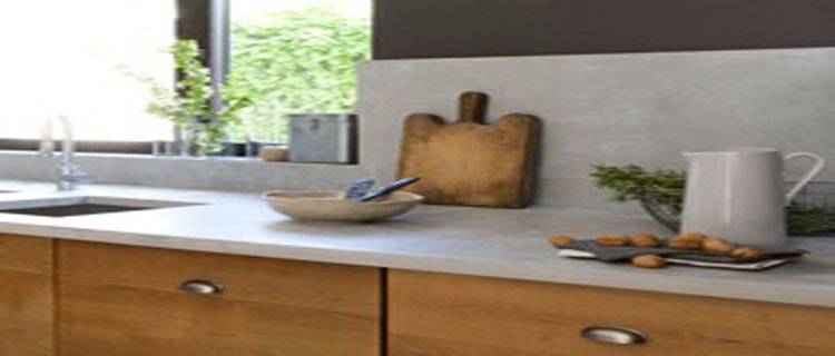 Peinture plan de travail cuisine en bois