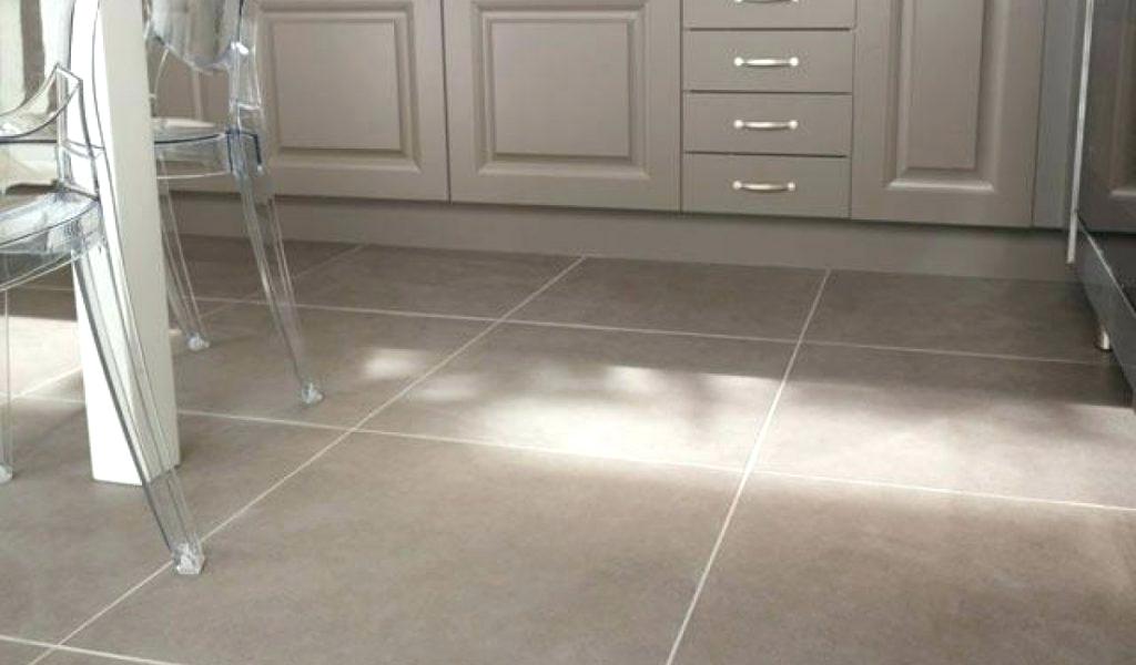Sol de cuisine en carrelage