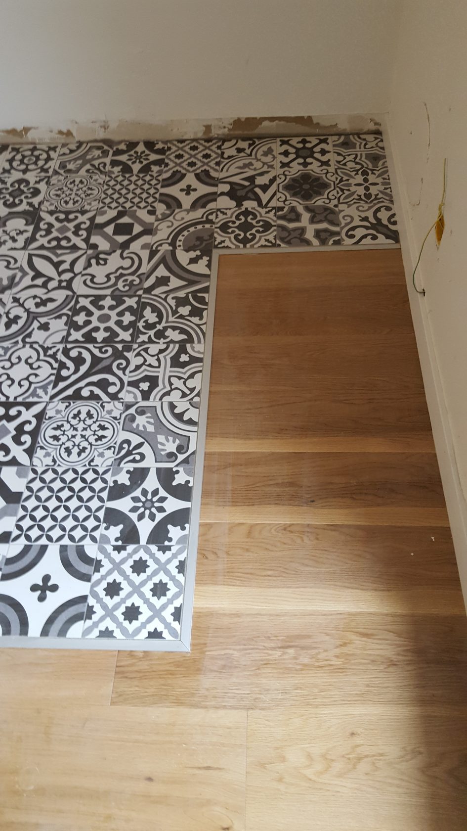 Carrelage mosaique ancien