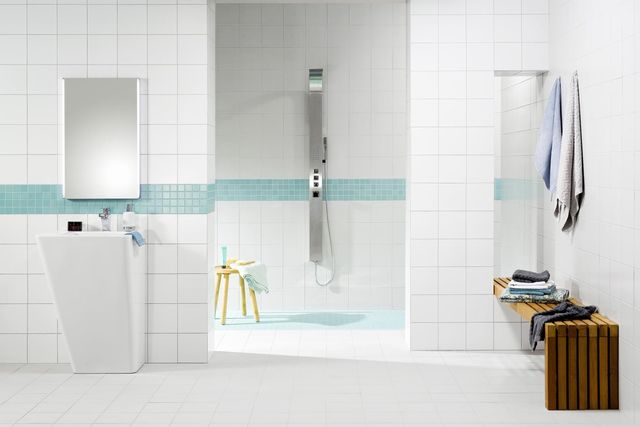 Carrelage blanc design