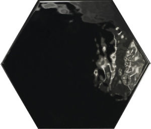 Carrelage hexagonal brillant