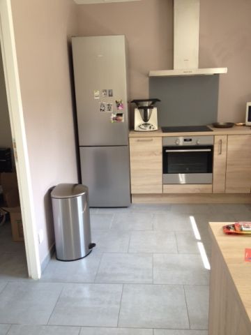 Carrelage gris salle a manger