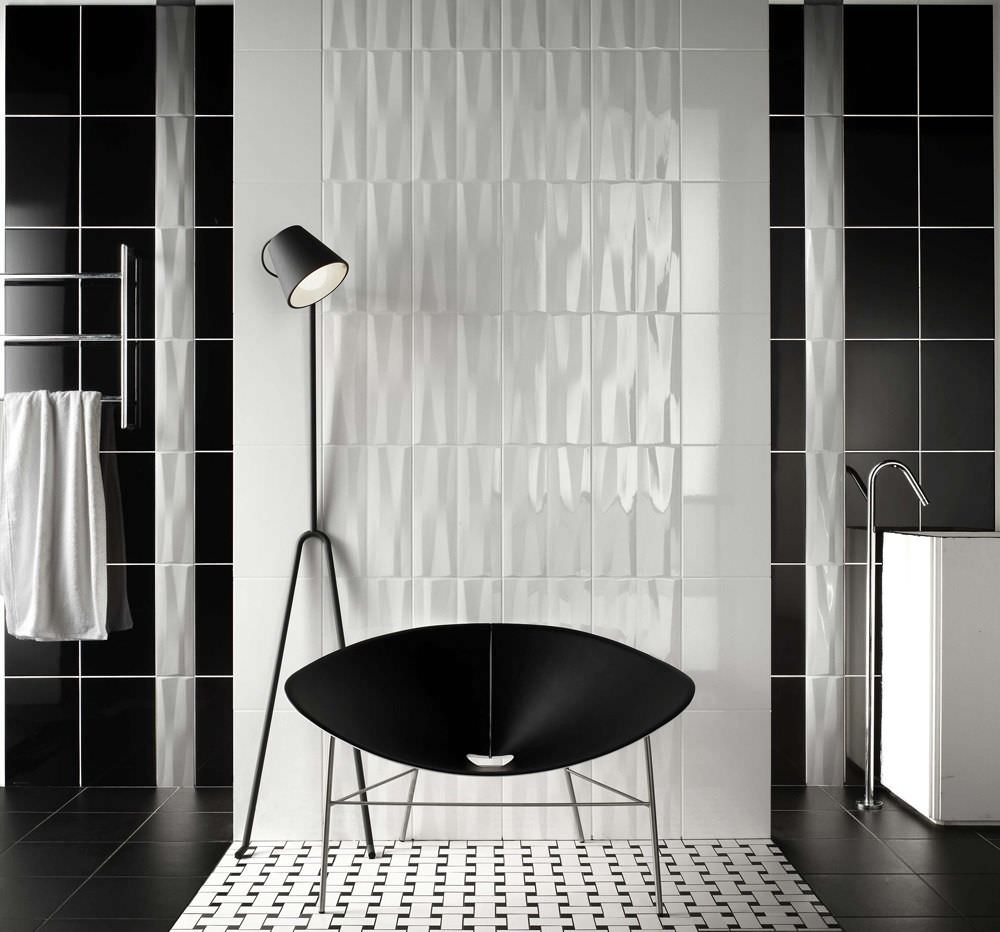 Carrelage salle de bain brillant ou mat