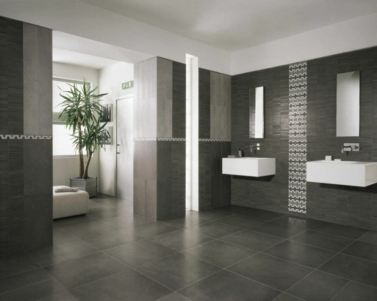 Carrelage en ardoise pour salle de bain