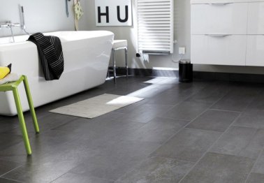 Carrelage gris souris salle de bain