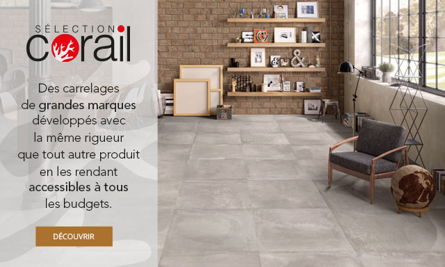 Aubade carrelage imitation ciment