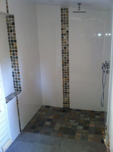 Carrelage salle de bain vertical