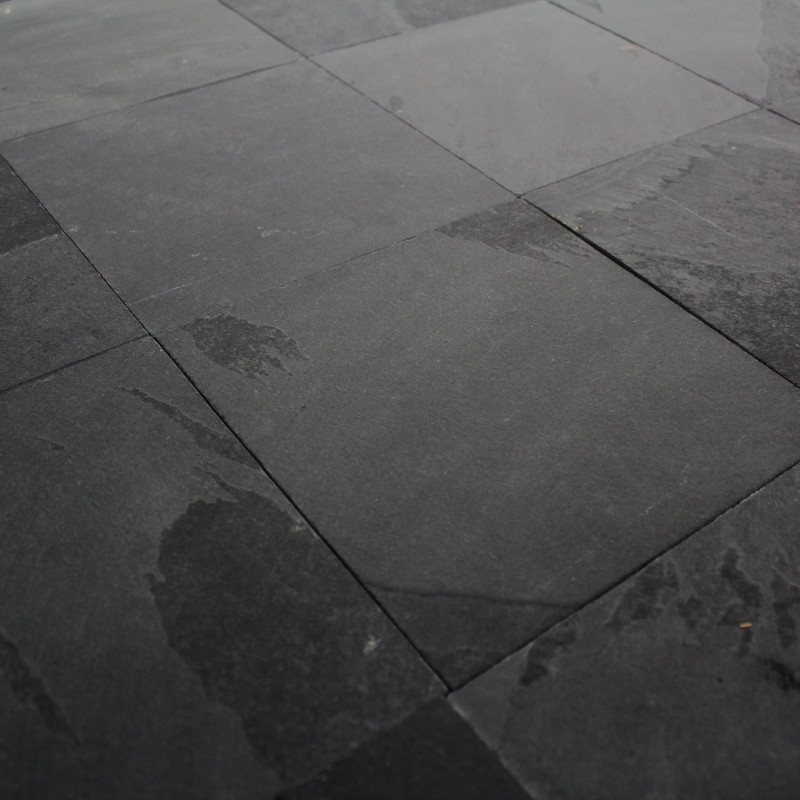 Carrelage mural gris ardoise