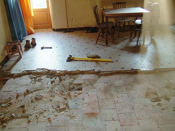 Carrelage ancien année 30