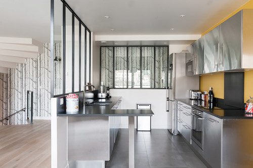 Modele cuisine avec verriere