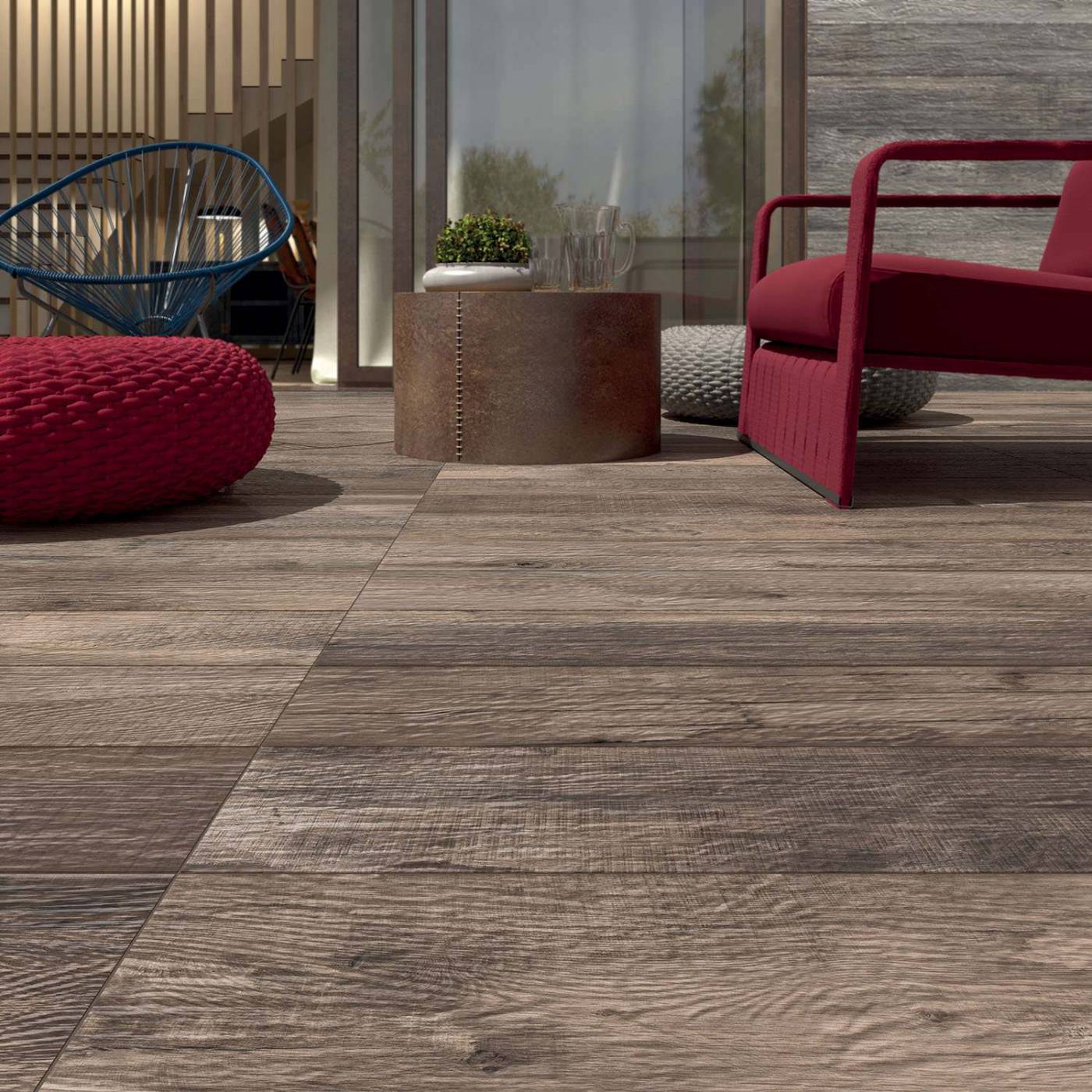 Carrelage imitation bois pour terrasse