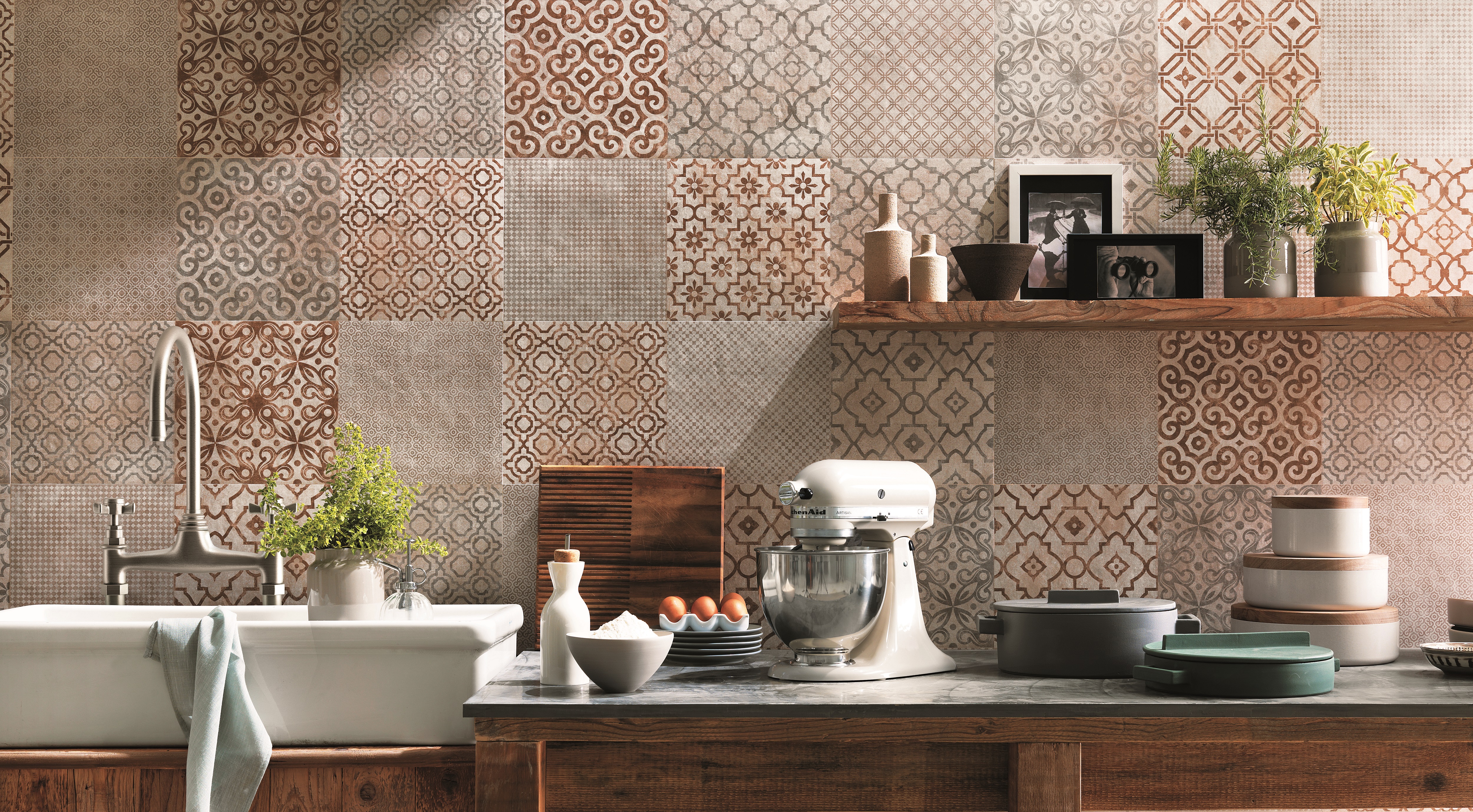 Carrelage esprit carreaux de ciment