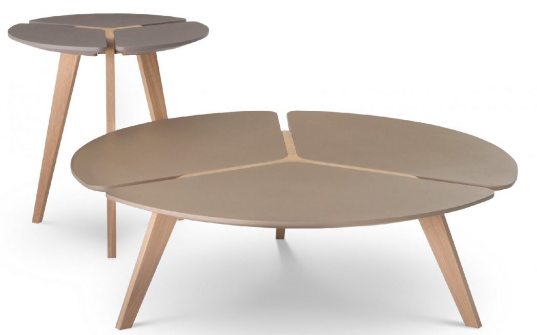 Table basse flying glass