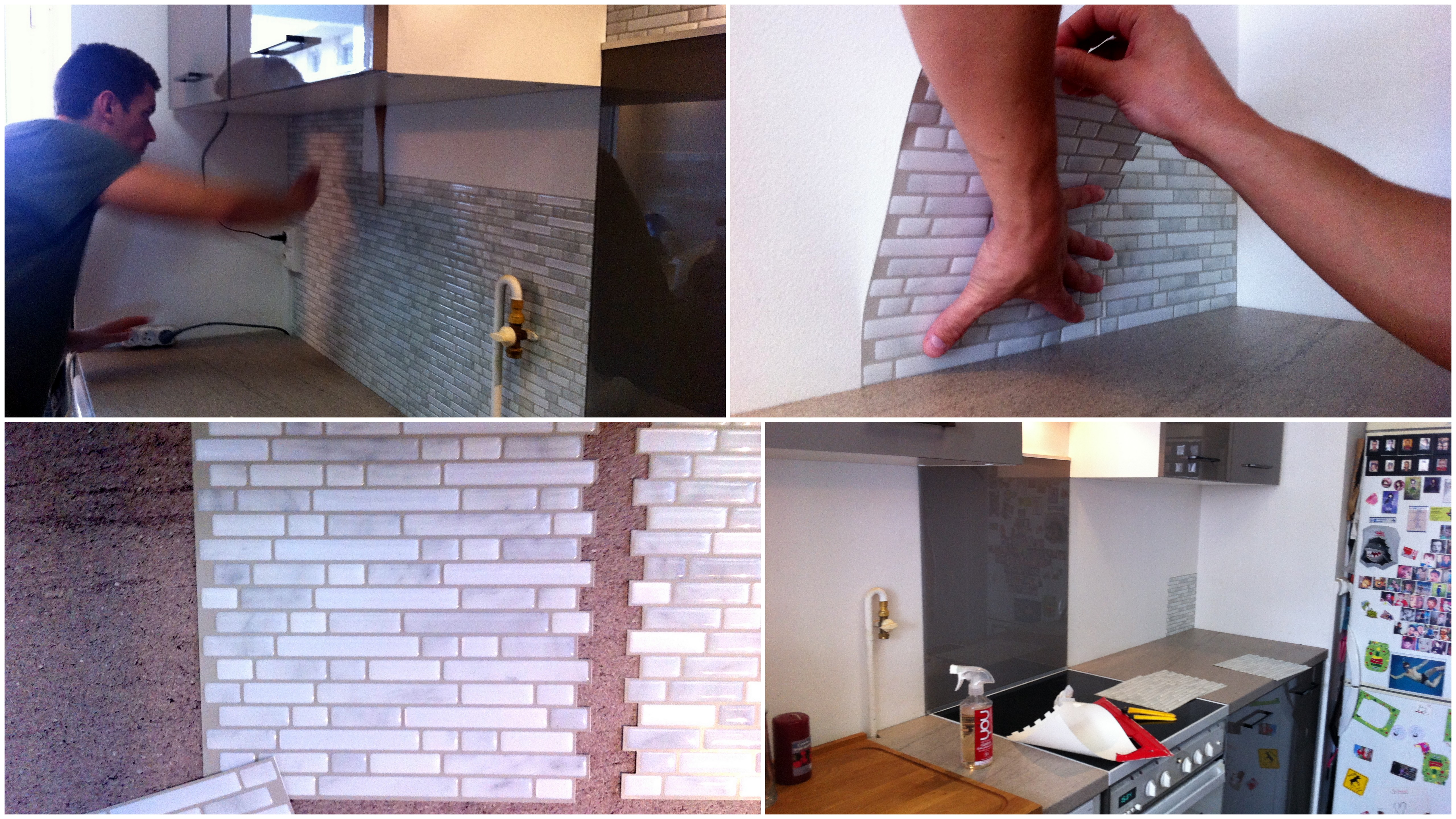 Carrelage adhesif beton