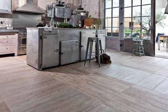 Carrelage au sol cuisine