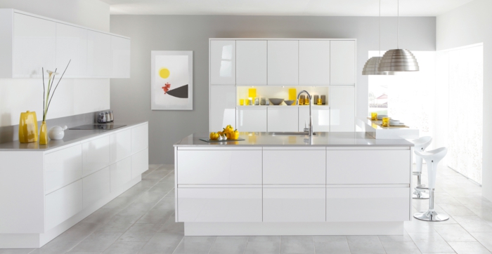 Carrelage blanc quelle couleur pour les murs