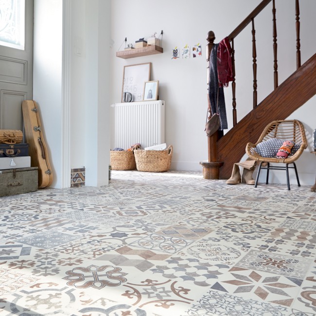 Carrelage vinyl cuisine