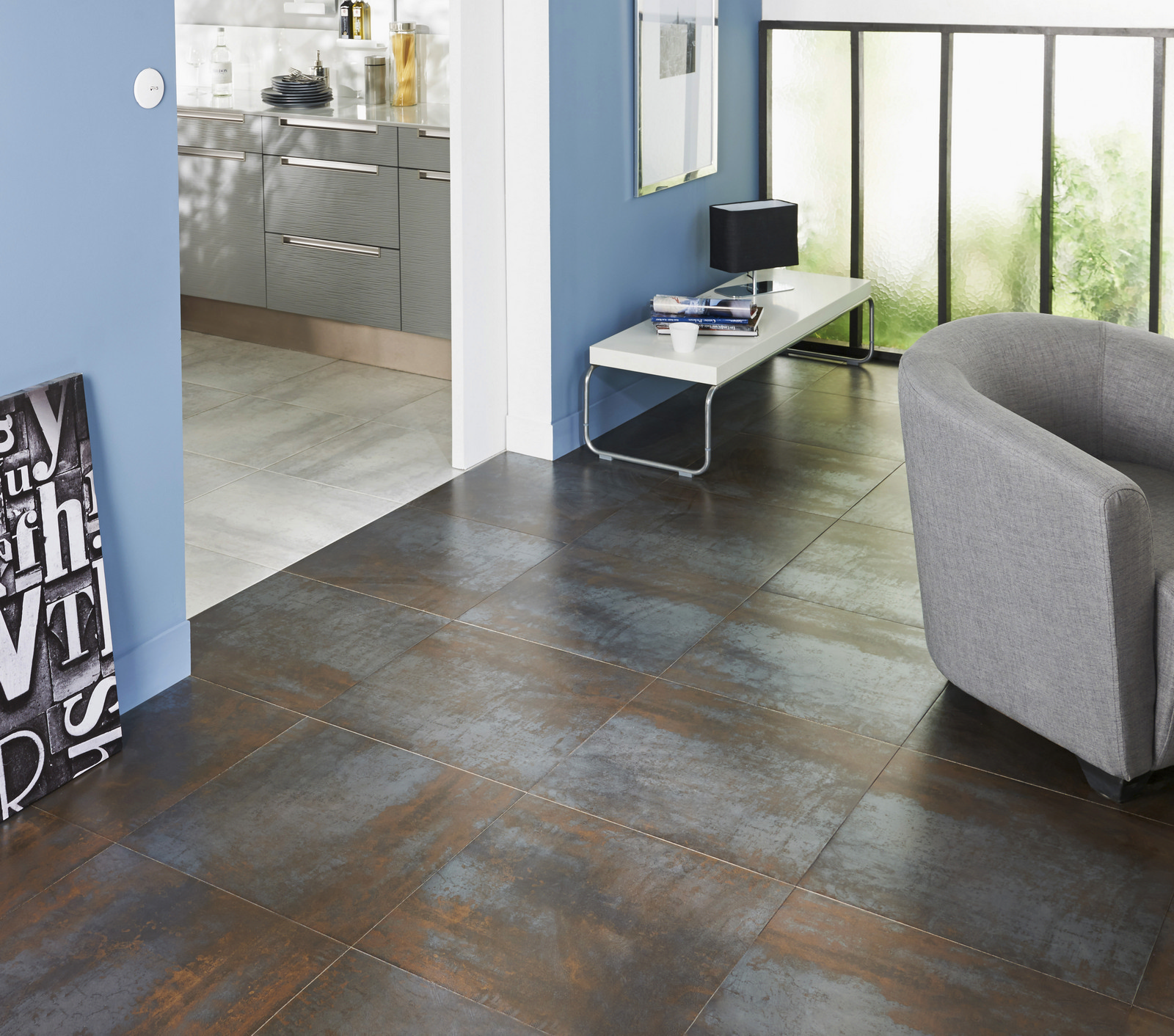 Carrelage brillant lapeyre
