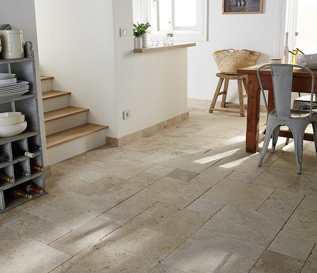 Revetement sol cuisine imitation carrelage
