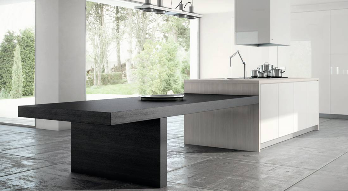 Plan de travail cuisine grande largeur