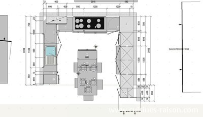 Exemple plan technique cuisine