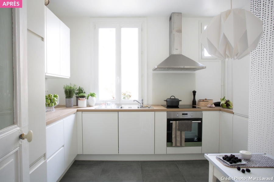 Petite cuisine design blanche