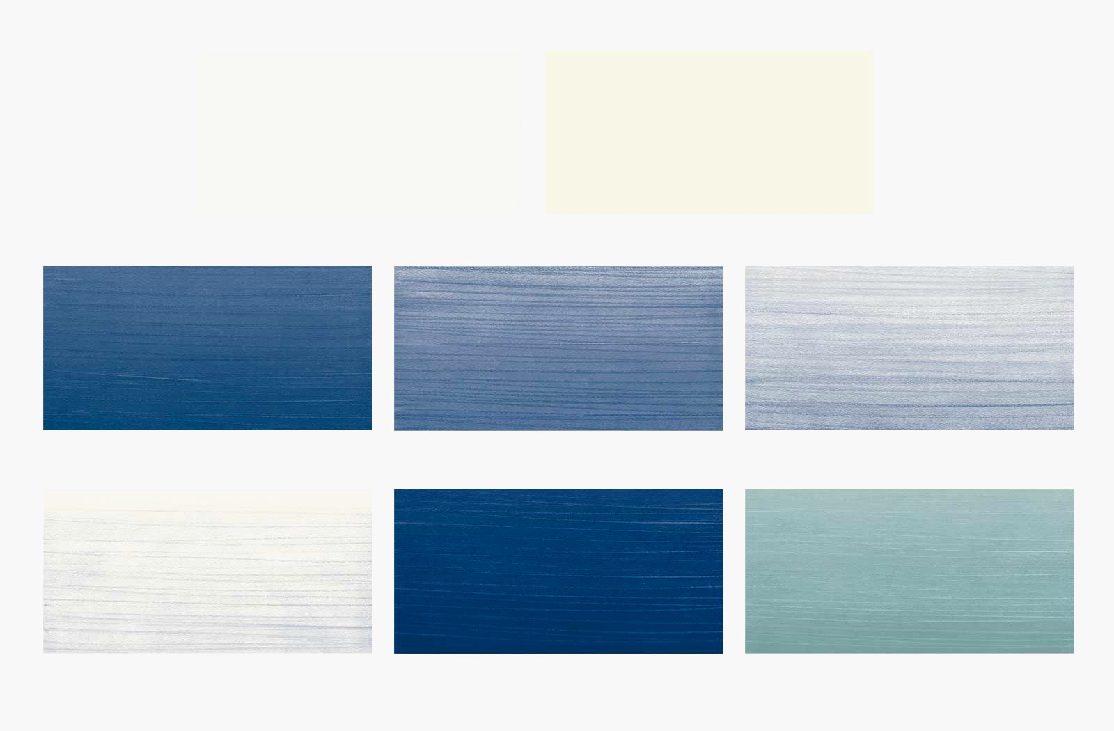 Carrelage bleu petrole