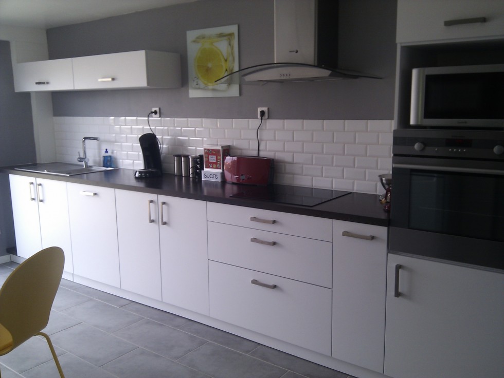 Photos déco cuisine grise