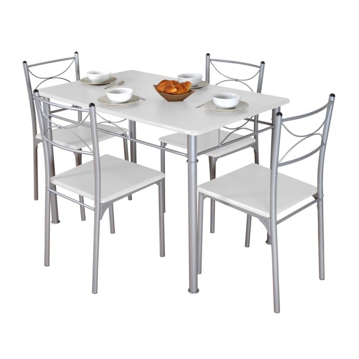 Table de cuisine blanc