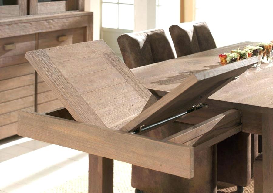 Table de cuisine en bois naturel