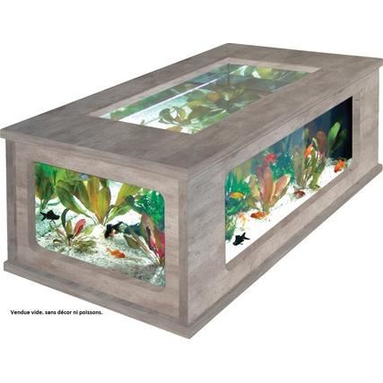 Faire une table basse avec un aquarium