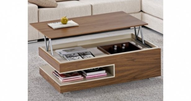 Table basse vintage rangement
