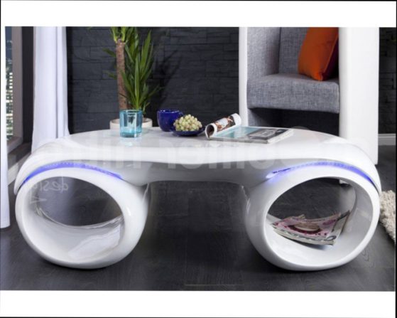 Table basse design lumineuse milazzi