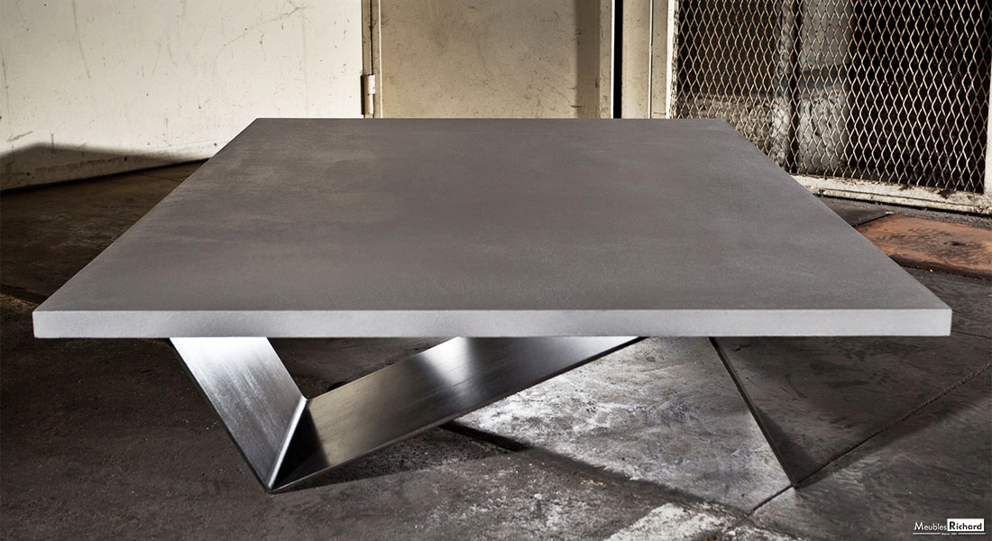 Table basse en verre design haut de gamme