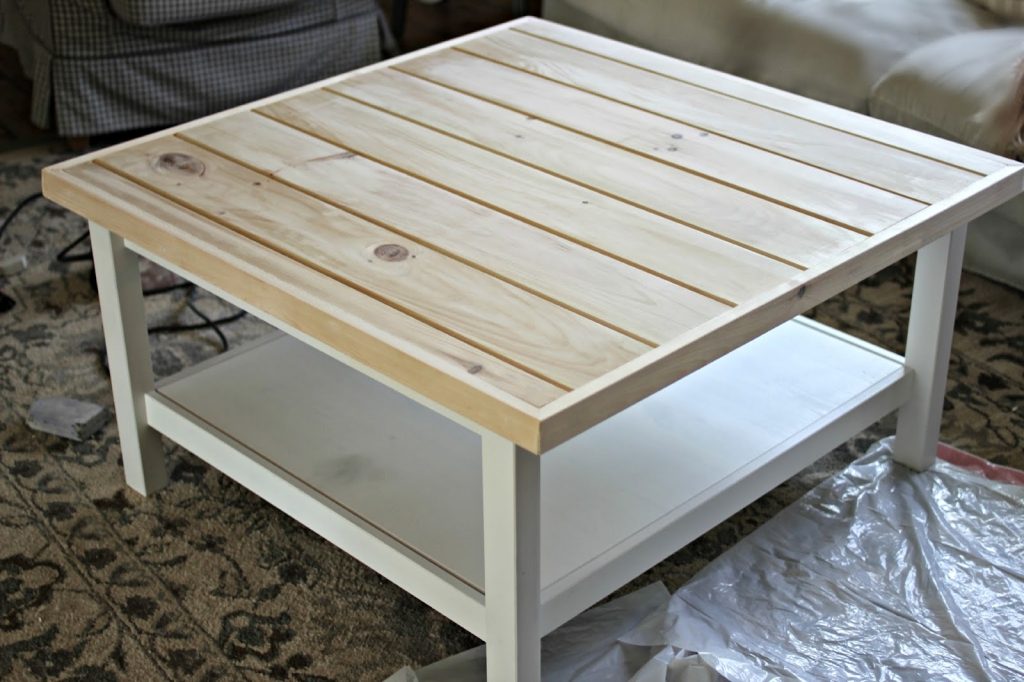 Table basse ikea hemnes