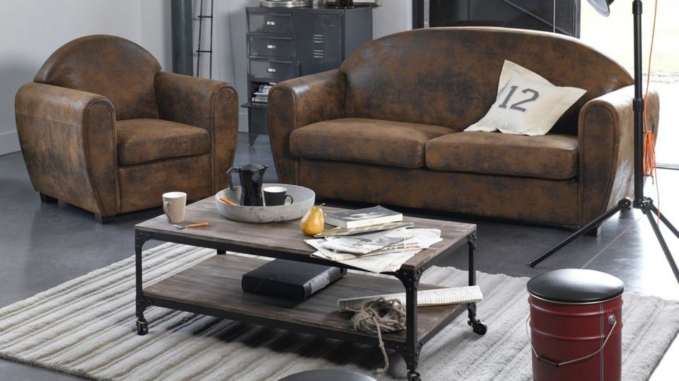 Table basse industrielle la redoute