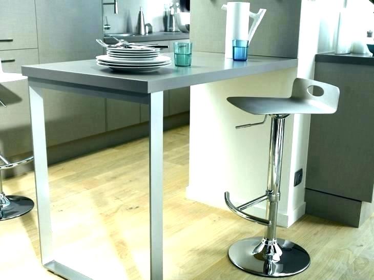 Table bar cuisine amovible