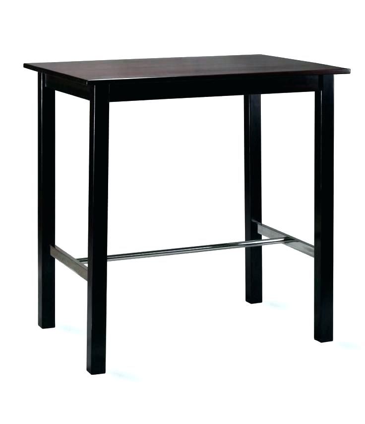 Table de cuisine haute avec rallonge