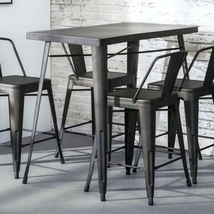 Table bar rectangulaire cuisine