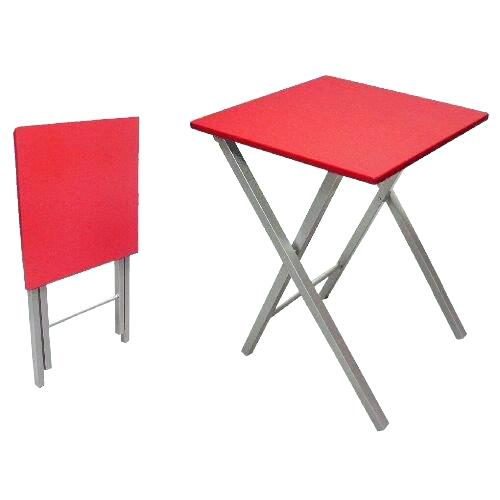 Table de cuisine rouge