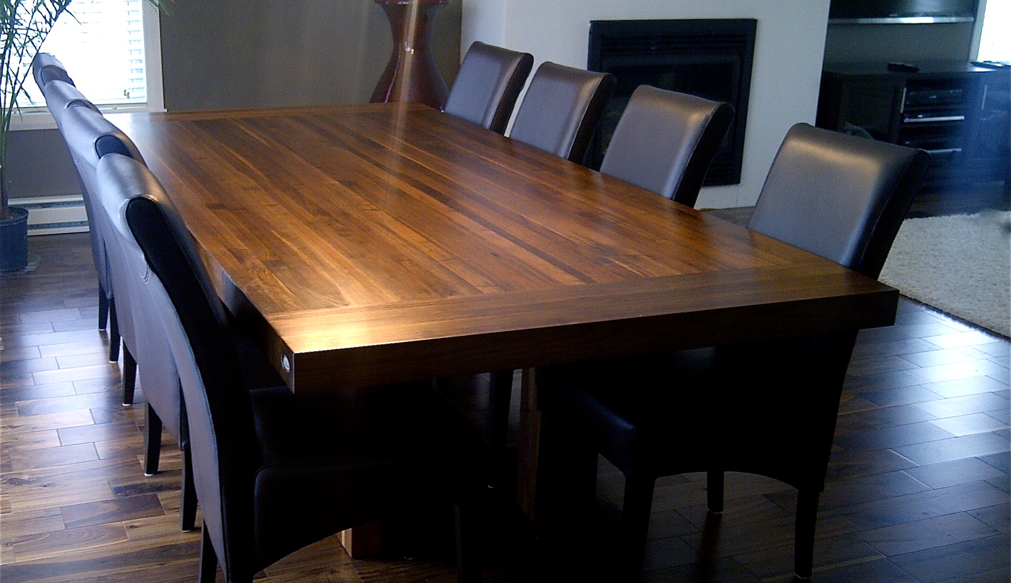 Table de cuisine en bois montreal