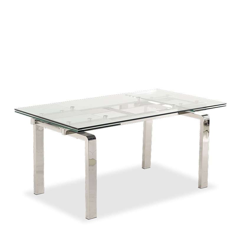 Table de cuisine vitrée