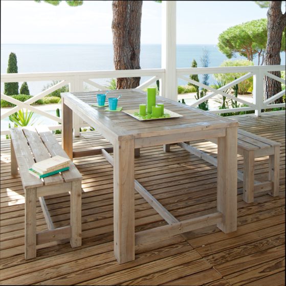 Table de cuisine fait maison