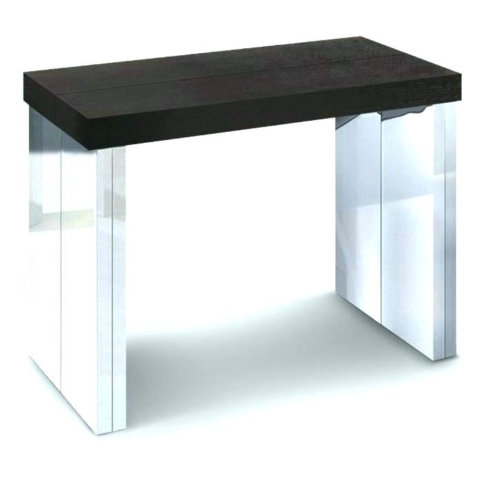 Table de cuisine haute extensible