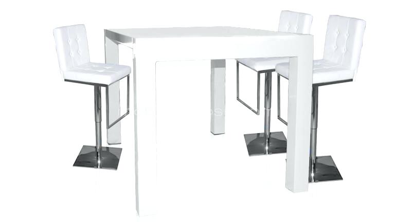 Table haute avec tabouret pas cher