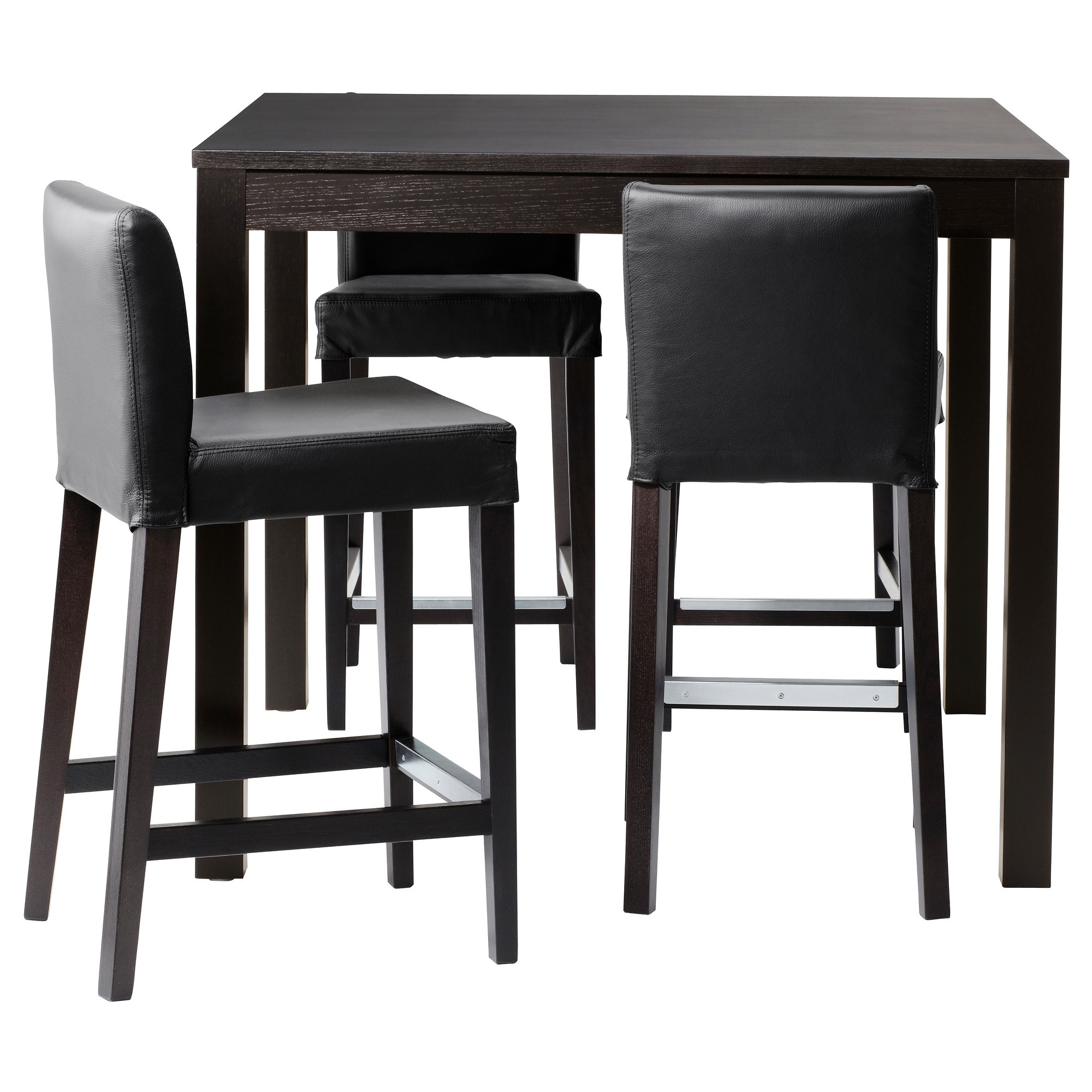 Table haute de cuisine avec tabourets