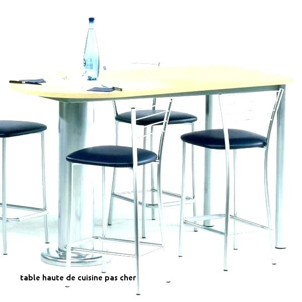 Table de cuisine haute