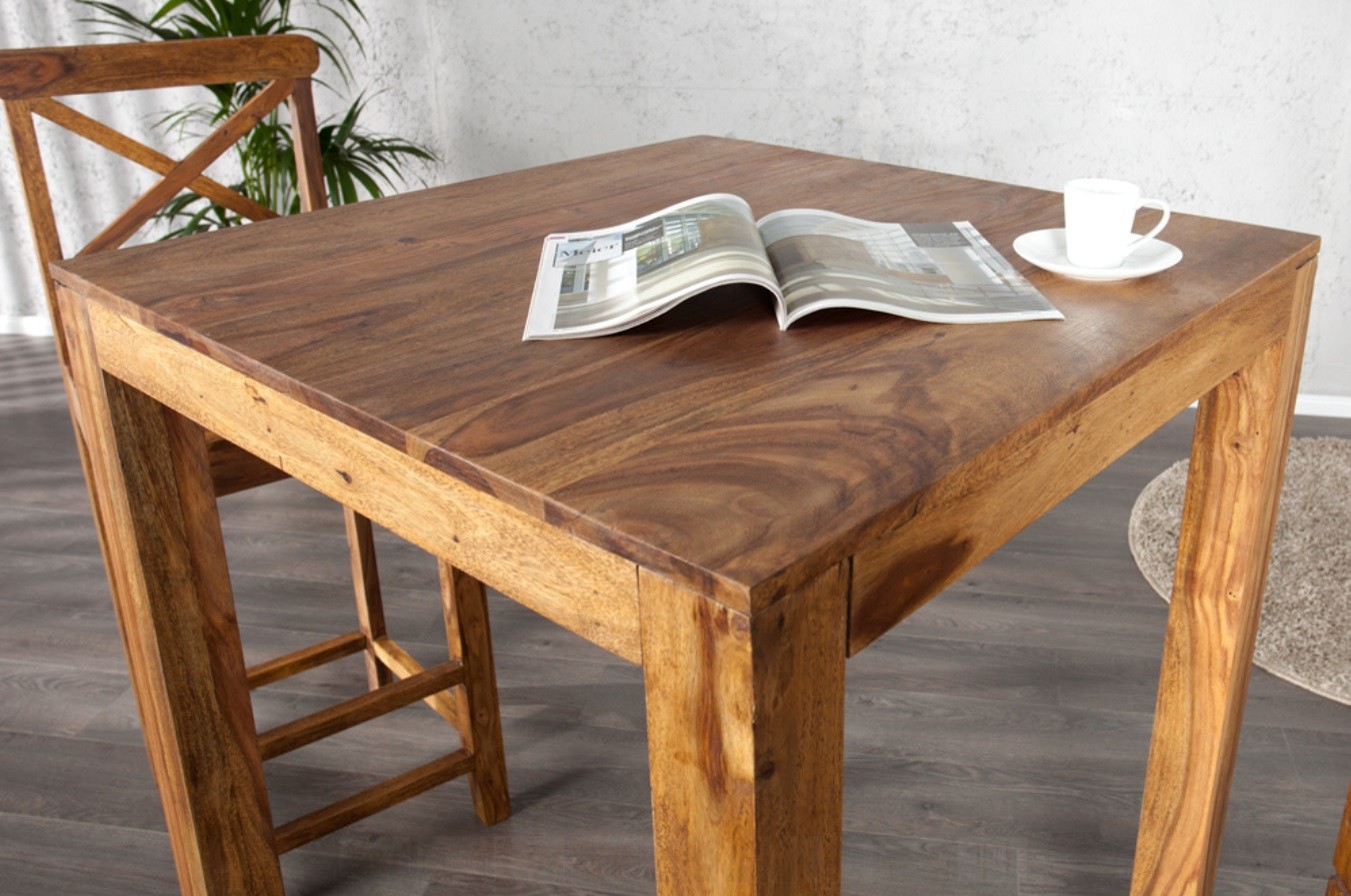Table cuisine haute bois
