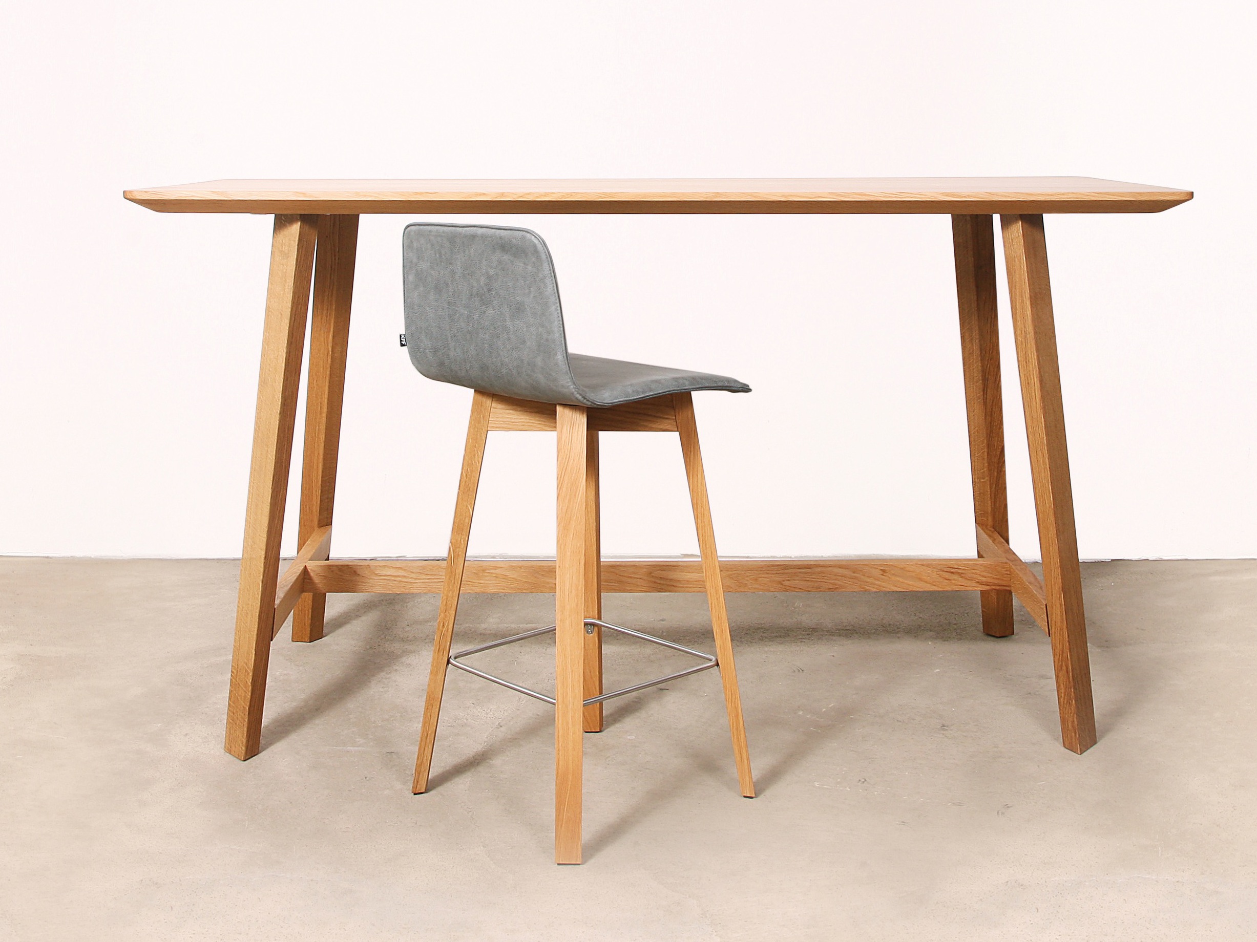 Table cuisine haute en bois